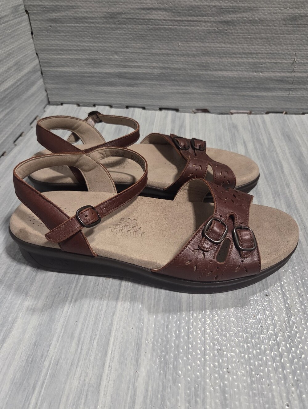 SAS Duo Quarter Strap Sandals - 9 Wide